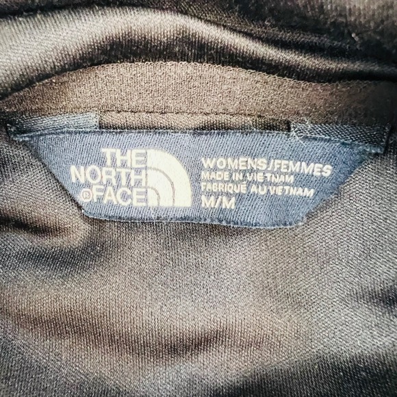 The North Face Mountain Sweatshirt Vest Women's Medium Black Hooded Softshell - Picture 8 of 10